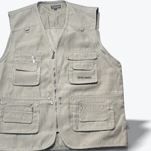 Thinsulate Utility Vest Khaki Canvas Multi-Pocket 3XL Fishing Vest